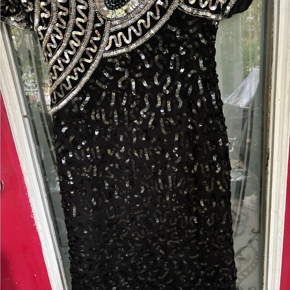 Stunning and elegant rare Lawrence Kazar cocktail dress - Picture 3 of 10